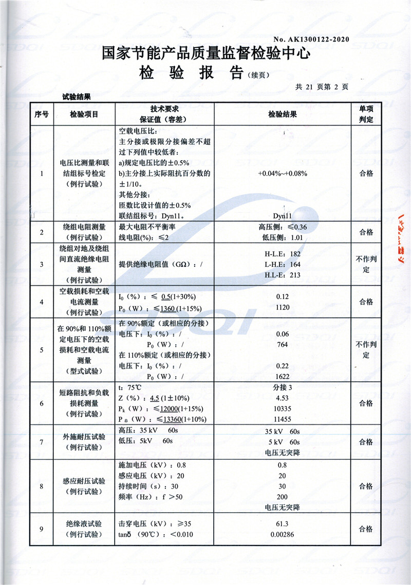 高低压试验报告-S11-1250宁陵宁陵宁陵油浸式变压器-2.jpg